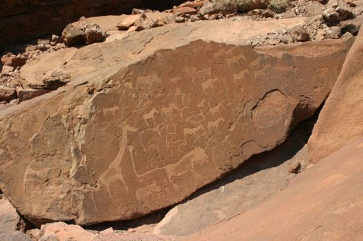 J&amp;R Namibia rock art 3