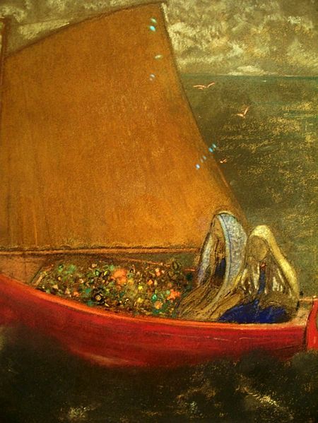 Odilon Redon Yellow Sail, Final Journey, Soul Guardians